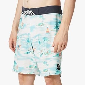 Quiksilver 19" Board Short Swim Trunk - Fjord Blue (32)